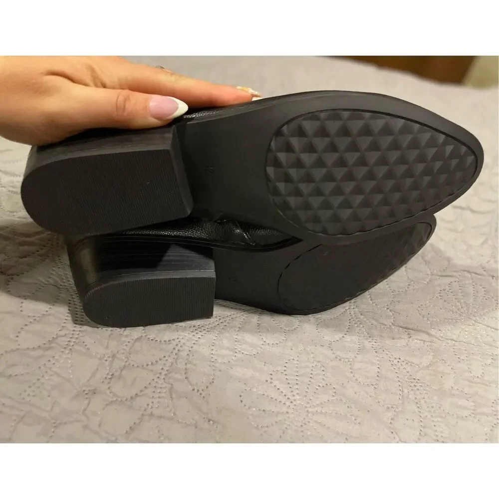 Aerosoles Black Ankle Boots New Women’s 11 Wide Width
